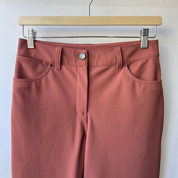 Lululemon City Sleek 5 pockets skinny pants, Dark terracotta, Size 28 H50 - Picture 5 of 11